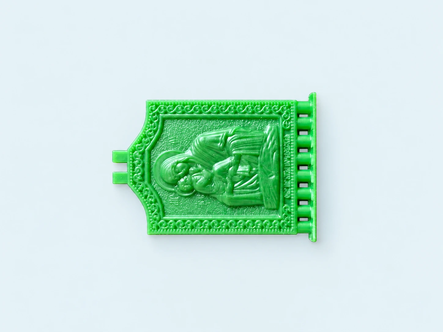 Green resin · Pendant pattern