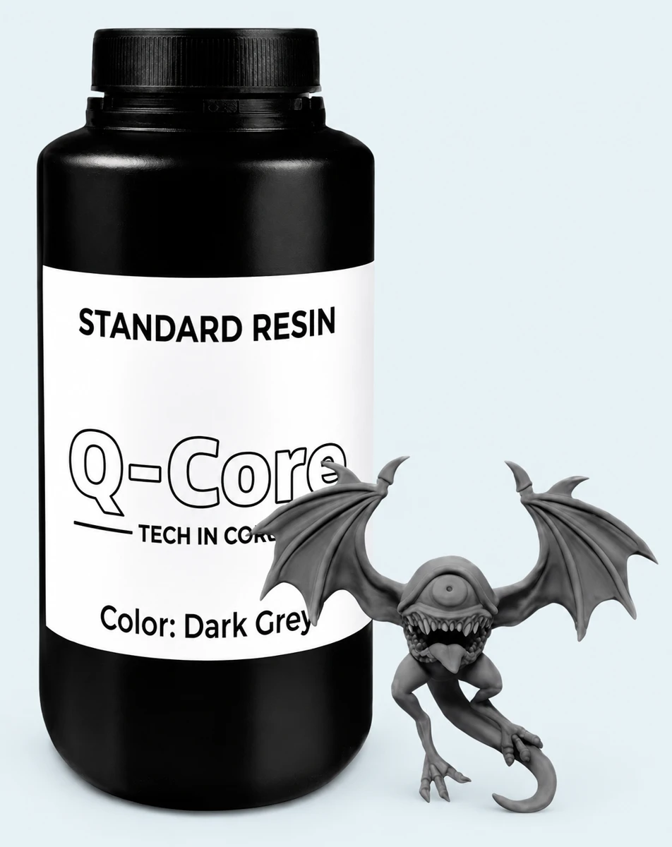 Q-Core Standard Resin Dark Grey