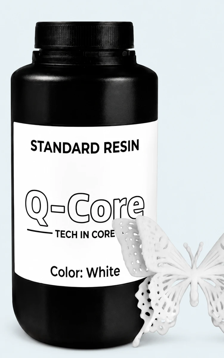 Q-Core Standard Resin White — model detail